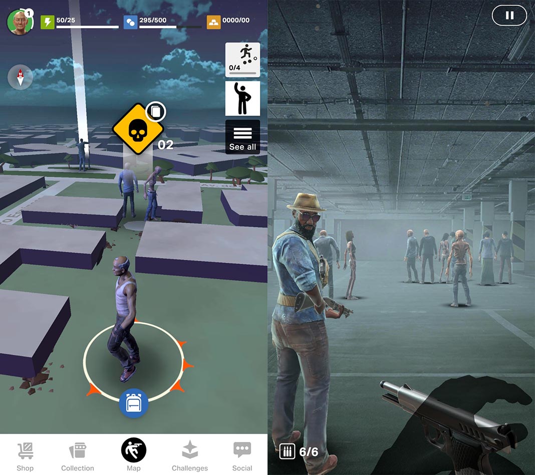 twd our world screenshot 1 Ya disponible el juego de realidad aumentada The Walking Dead: Our World
