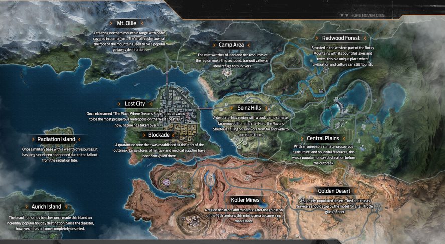 Mapa de Undawn.