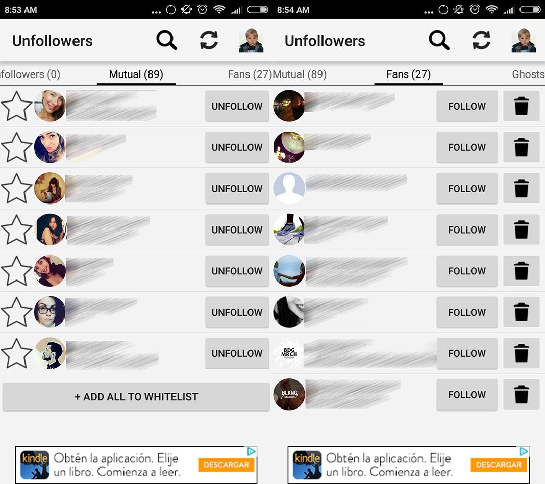 unfollowers instagram screenshot 2 en Find out who has unfollowed you on Instagram