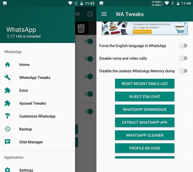 Cómo Activar Las Funciones Ocultas De Whatsapp Para Android 4709