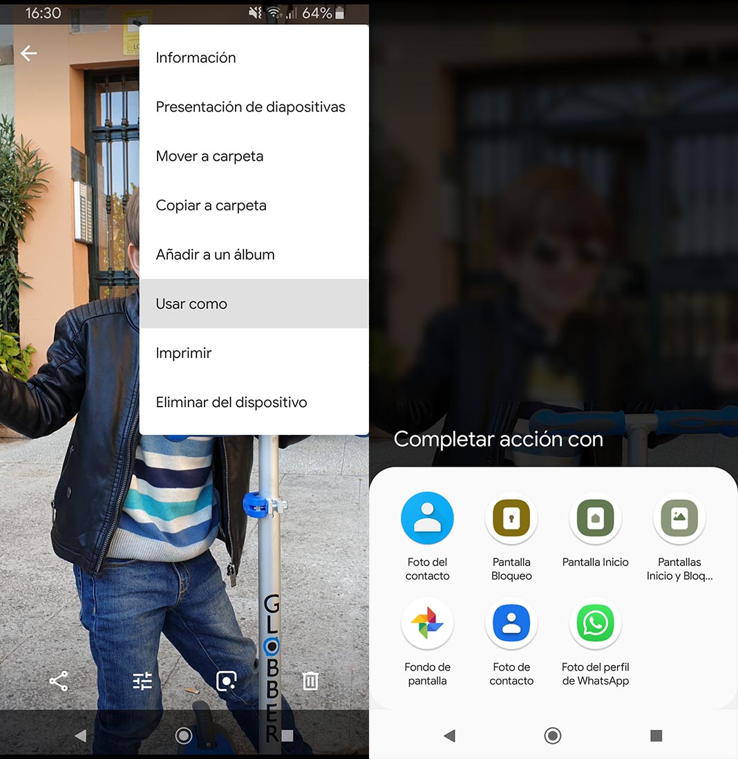 wallpaper google photos Cómo cambiar el fondo de pantalla de un móvil Android