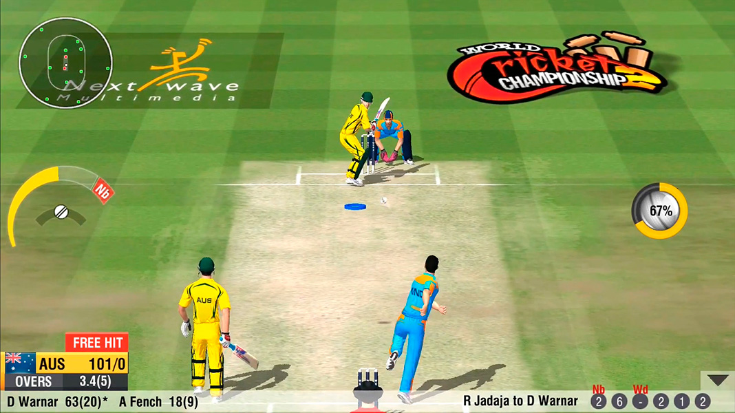 world cricket championship 2 screenshot Los mejores juegos de cricket para Android