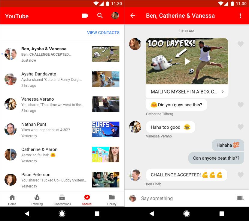 youtube chat 2 YouTube opens up a new chat feature for all users