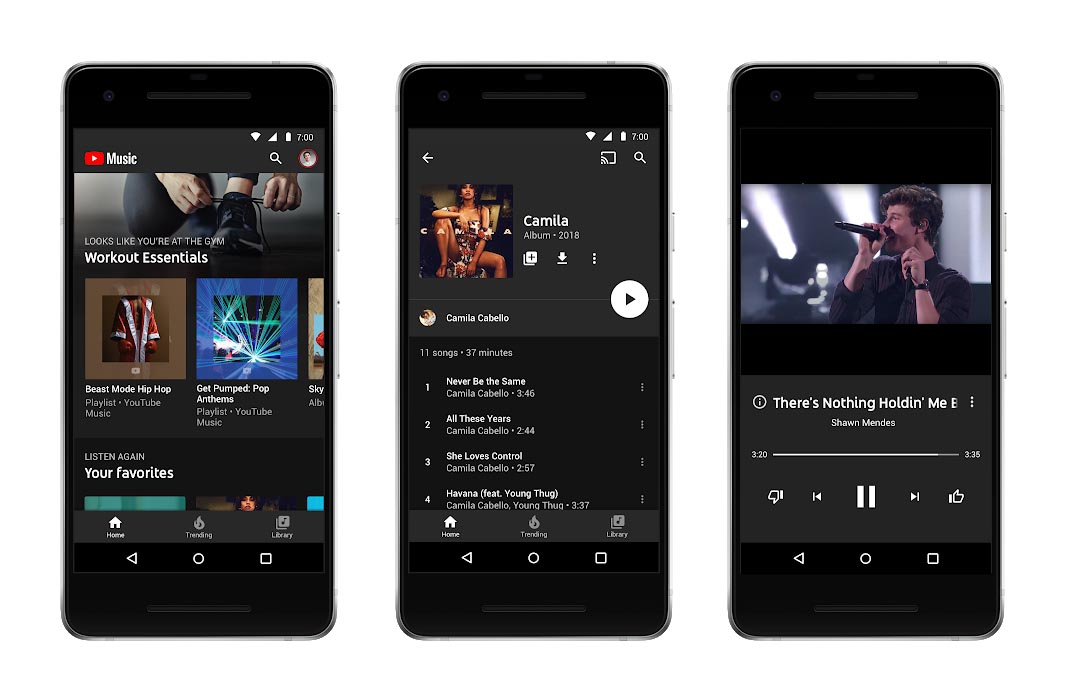 youtube music screens YouTube Premium and YouTube Music are coming May 22